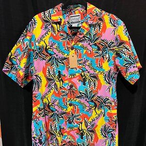 *Vintage Beach Boys Island Man Button Down Shirt